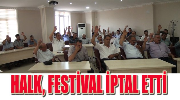 Halk Festivali Iptal Etti Denizli Muhabir Denizli Haberleri